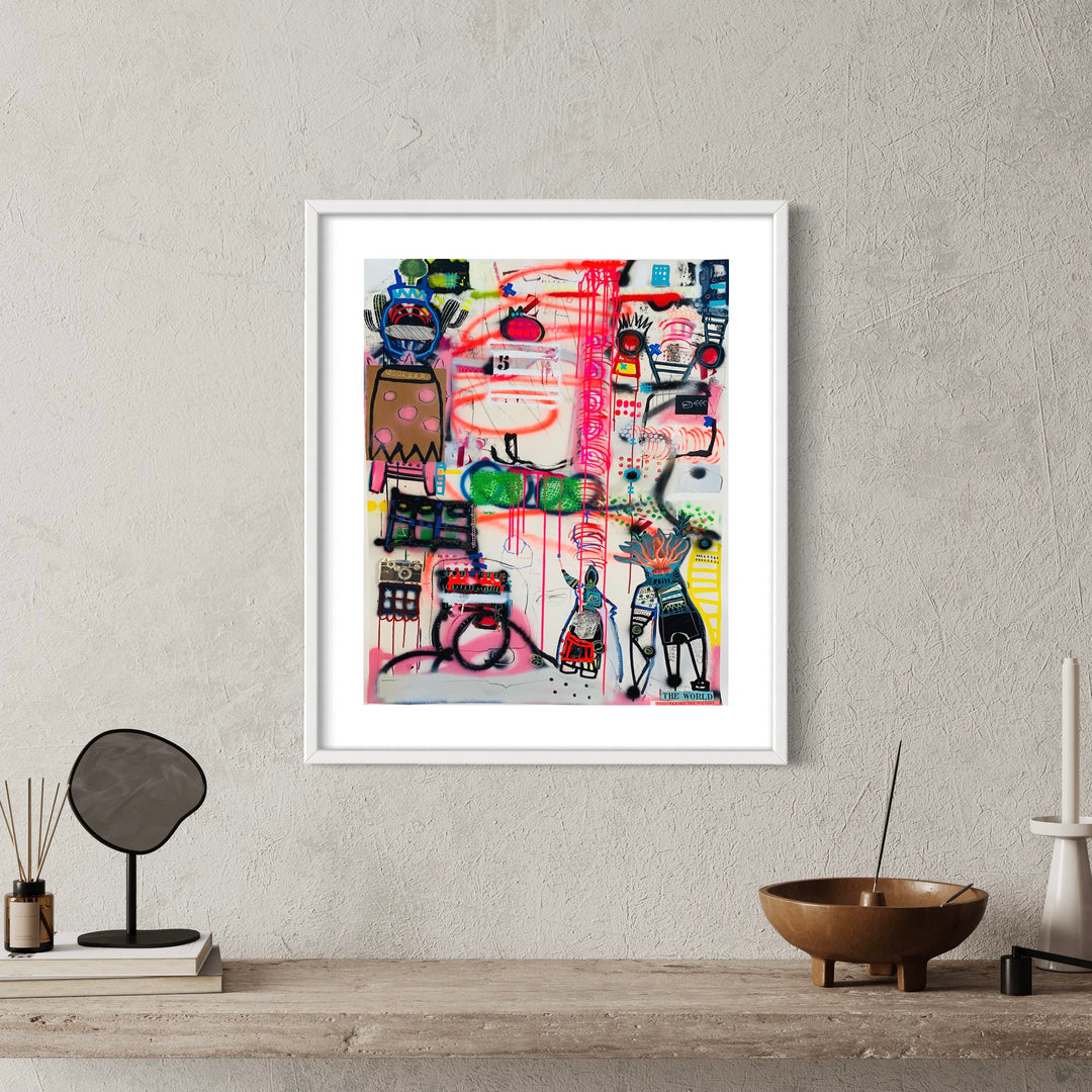 Framed Print - Le Monde