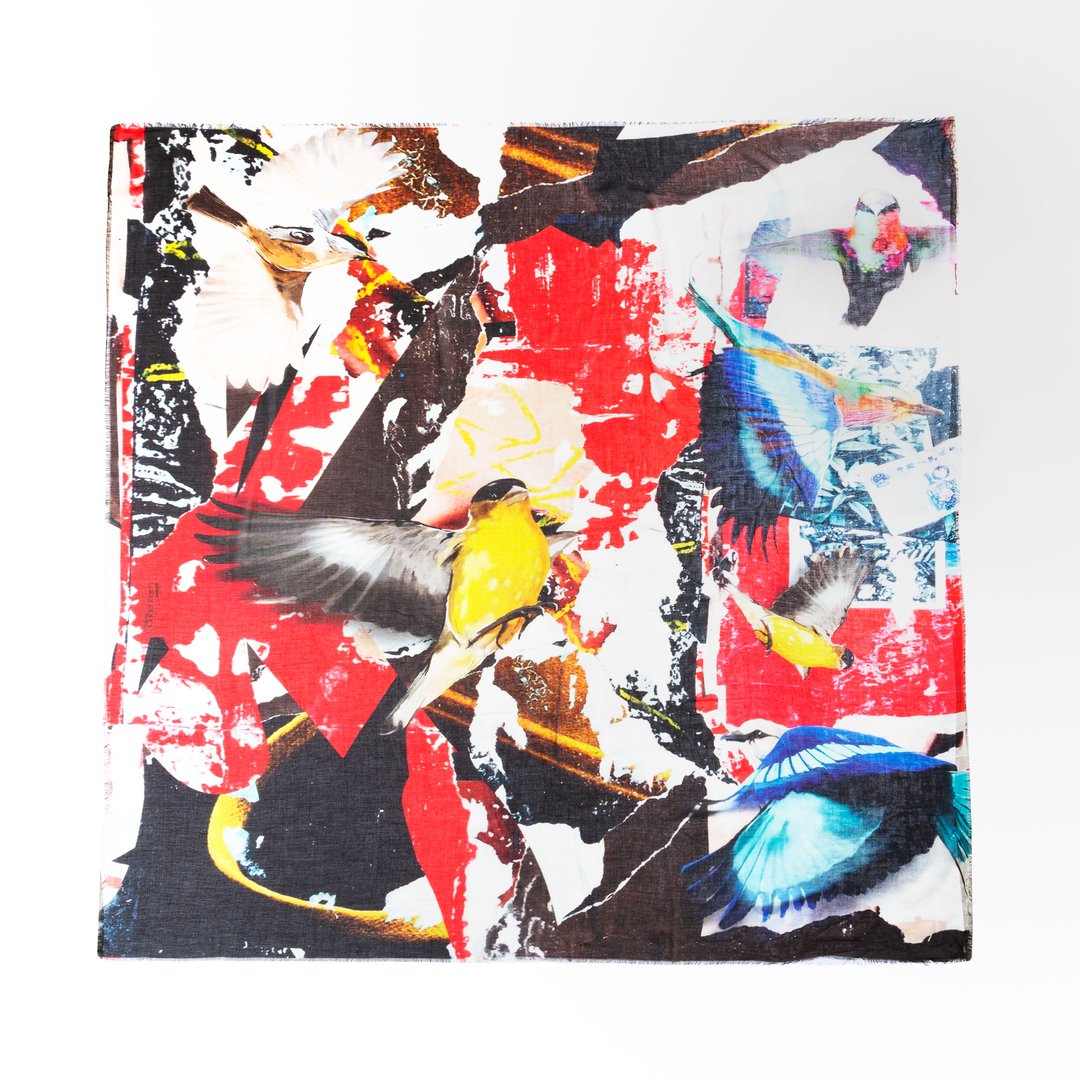 Silk Scarf Tropics