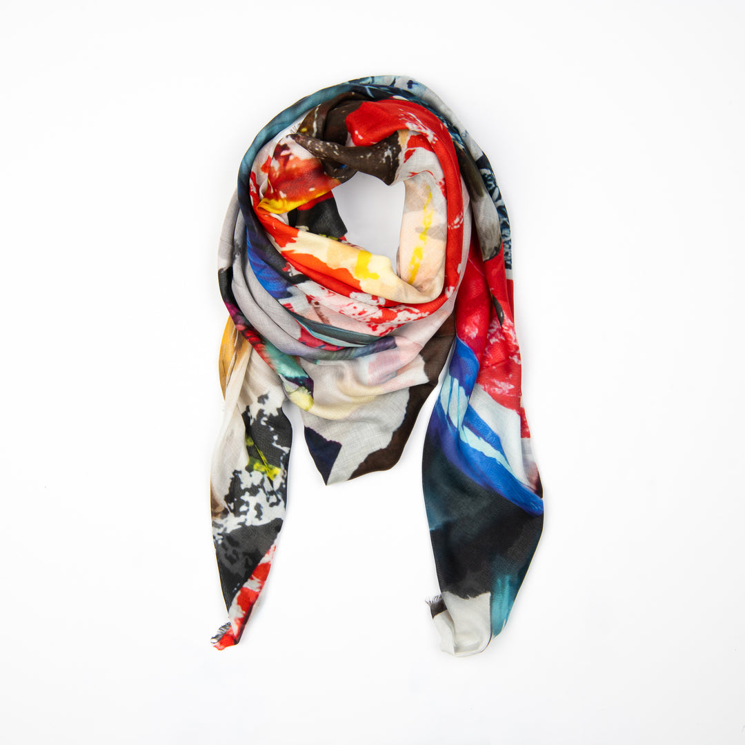 Silk Scarf Tropics