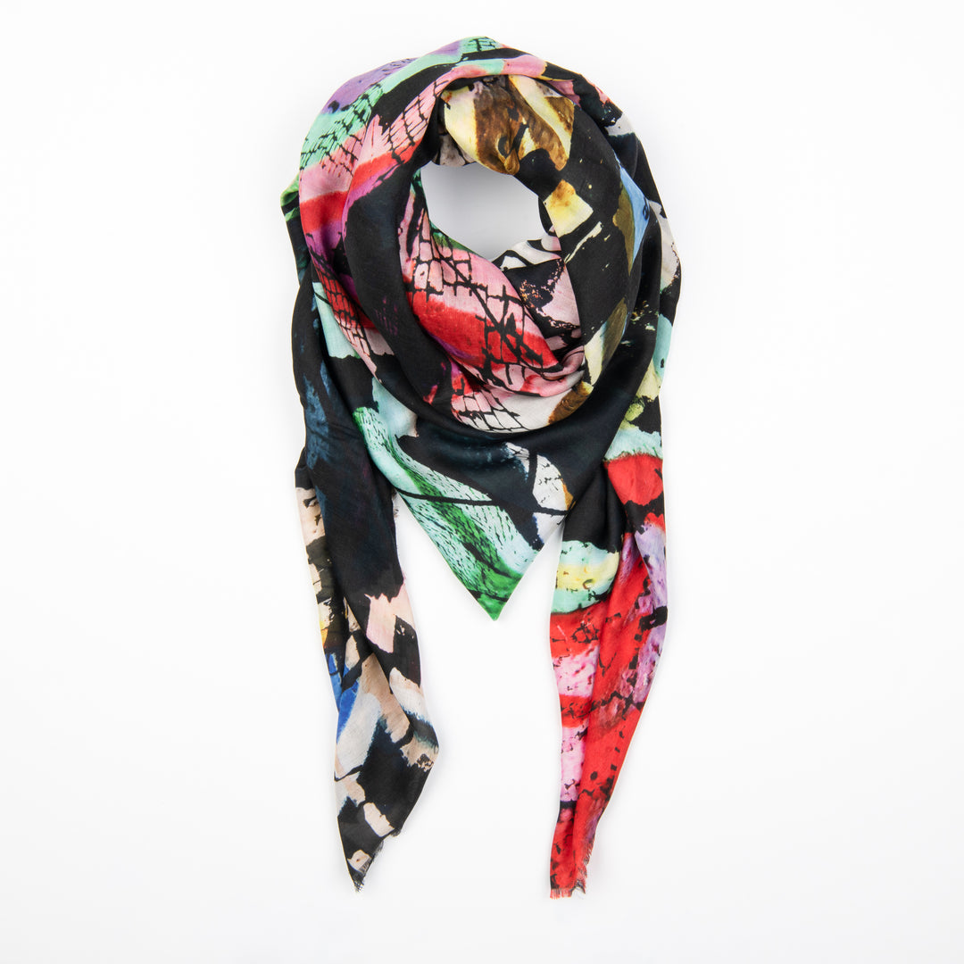 Route 50 Colors Silk Scarf