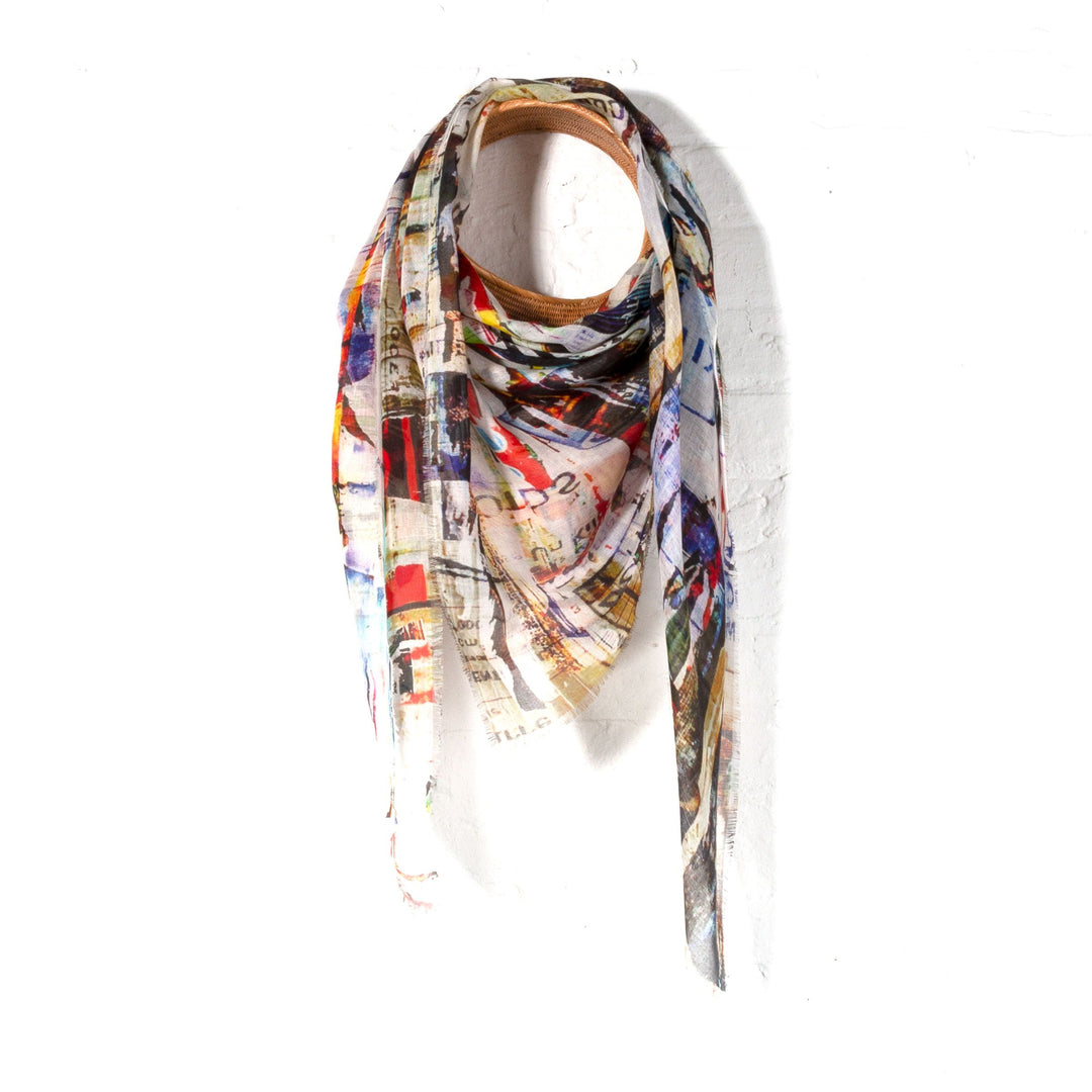 Cylindriques Silk Scarf